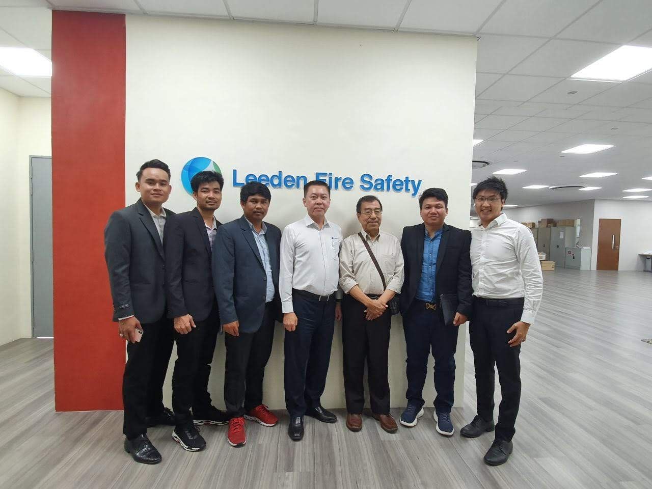 The 20 Engineering E&C Co.,Ltd visited Leeden Fire Safety in Singapore