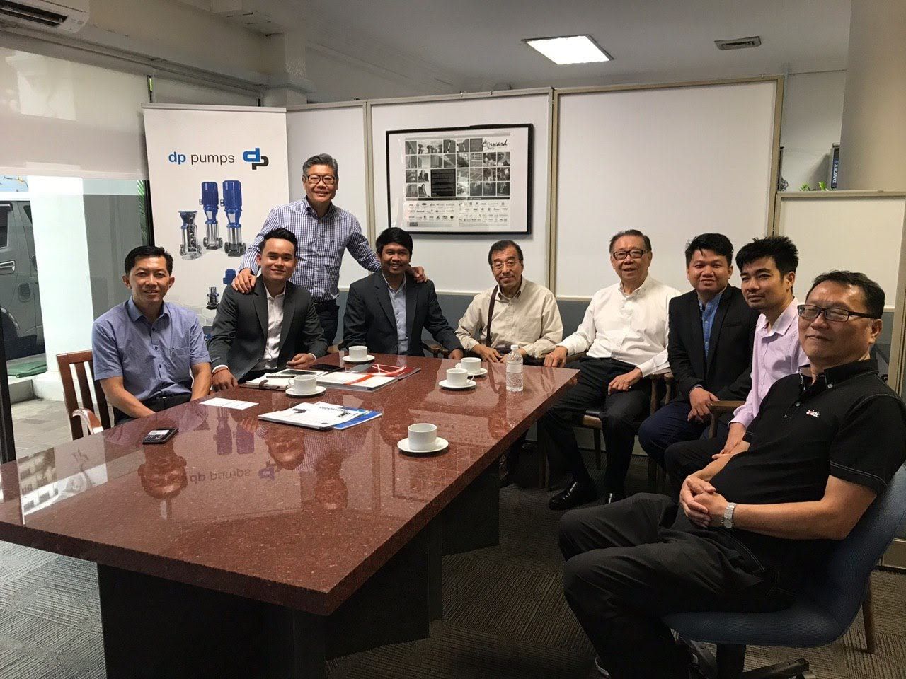 The 20 Engineering E&C Co.,Ltd visited Asiatic Showroom in Singapore